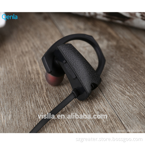 2017 New Waterproof Headphone!Stereo sport bluetooth earbuds,Noise cancelling OEM wireless bluetooth earbuds